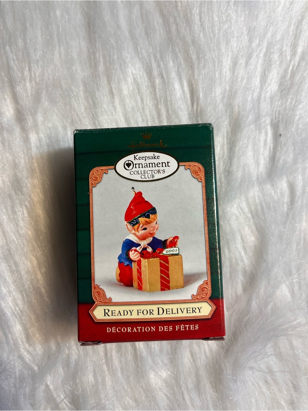 Hallmark 2001 Keepsake Ornament Ready for Delivery